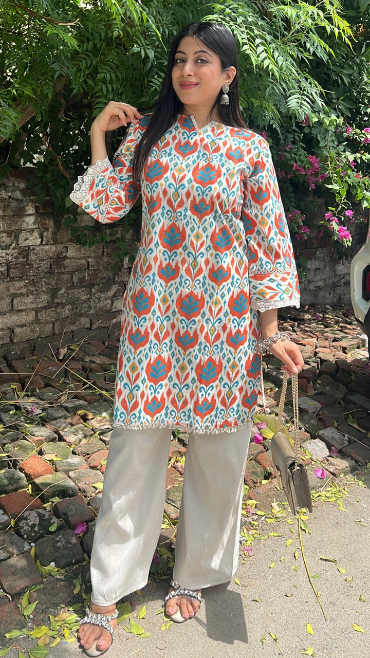 "jiva"-cotton two piece set