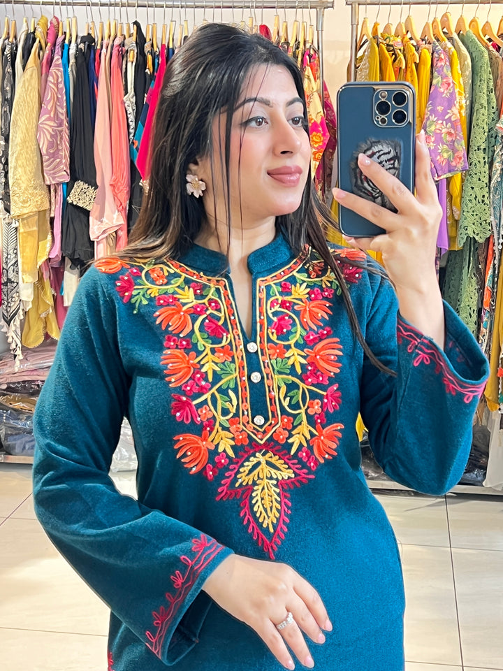 "GULNAR"-KASHMIRI EMBROIDERY CO-ORD