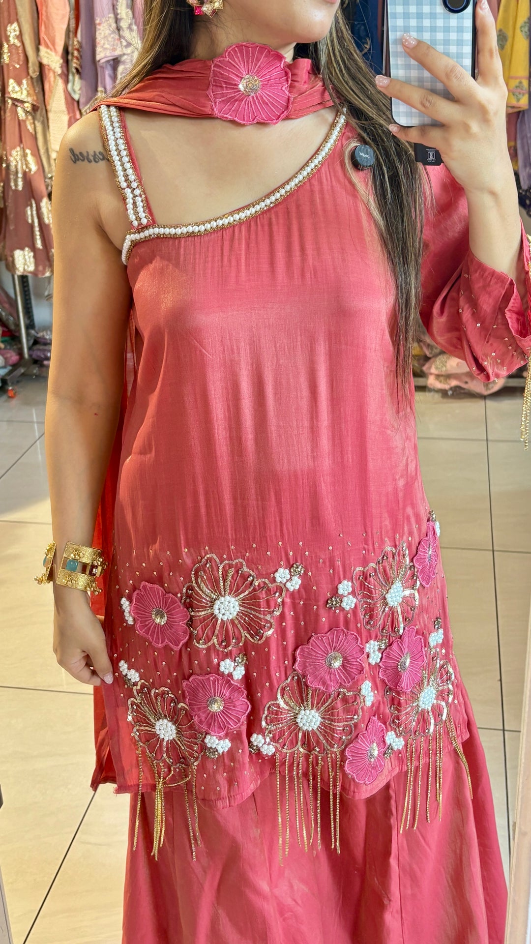 "alya"-festive three piece set