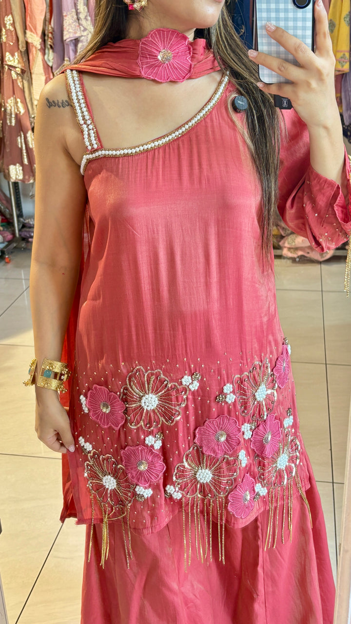 "alya"-festive three piece set