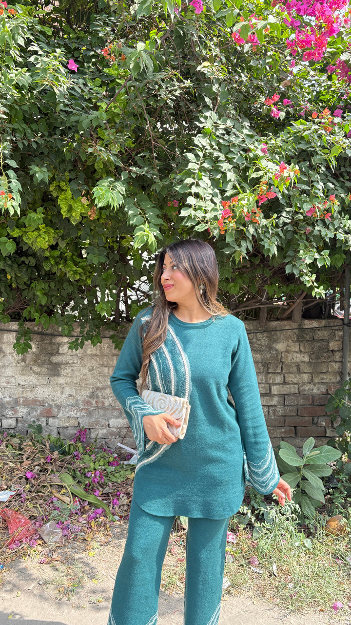"noura"-winter two piece set