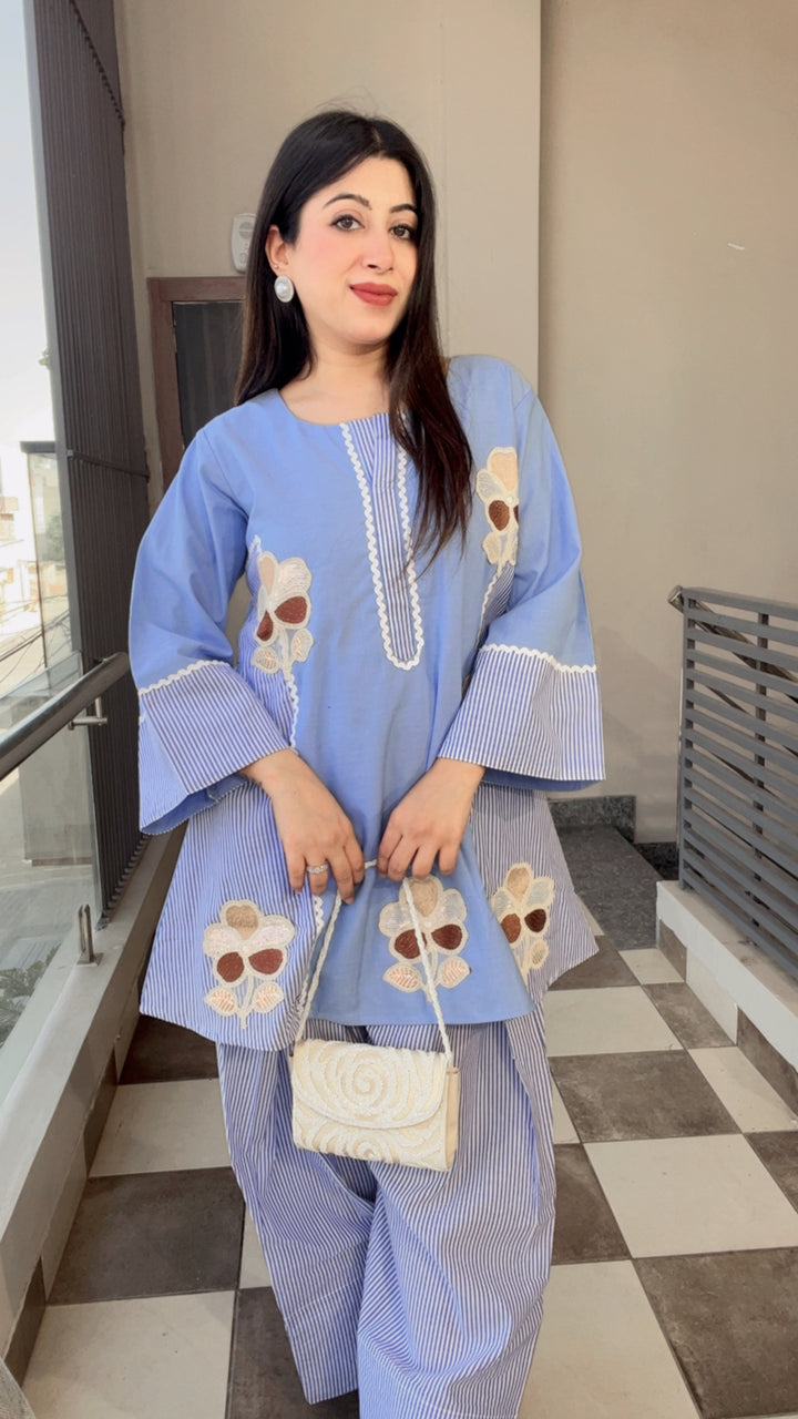 “Rene”-Farshi Salwar Co-Ord