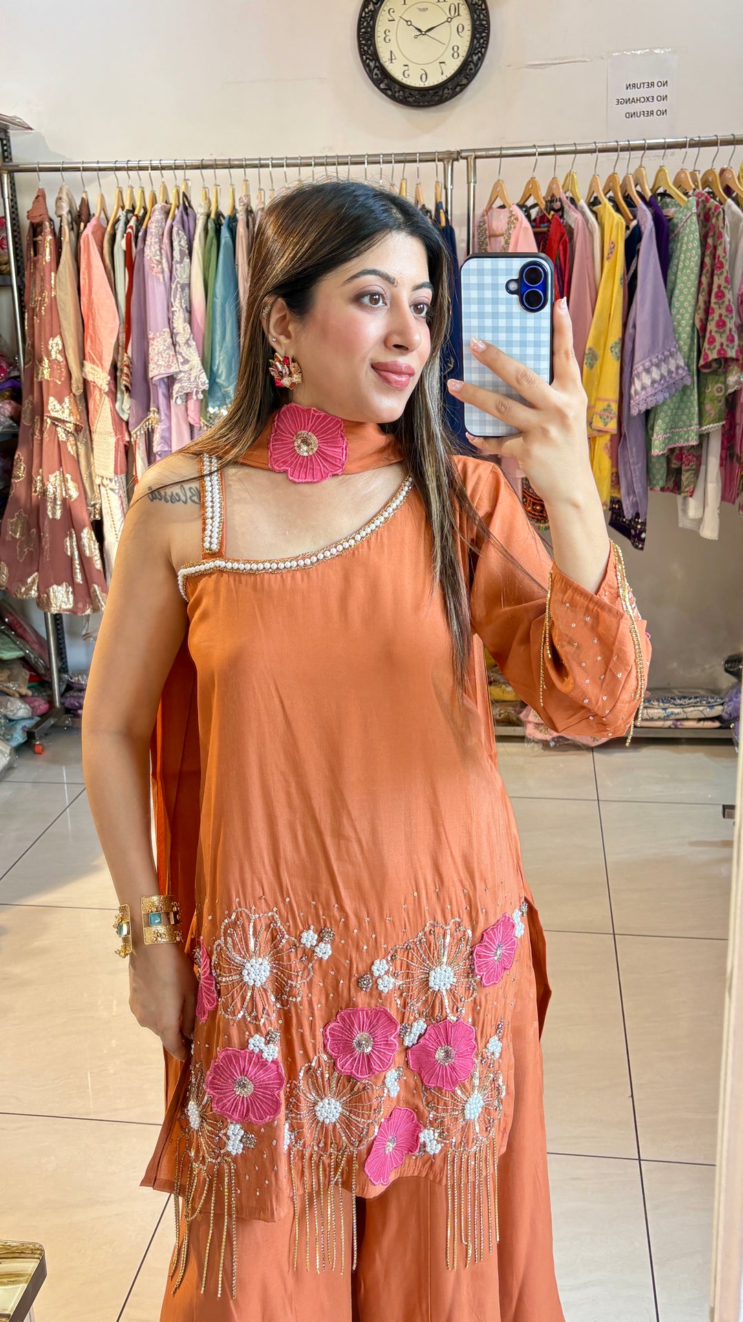 "alya"-festive three piece set
