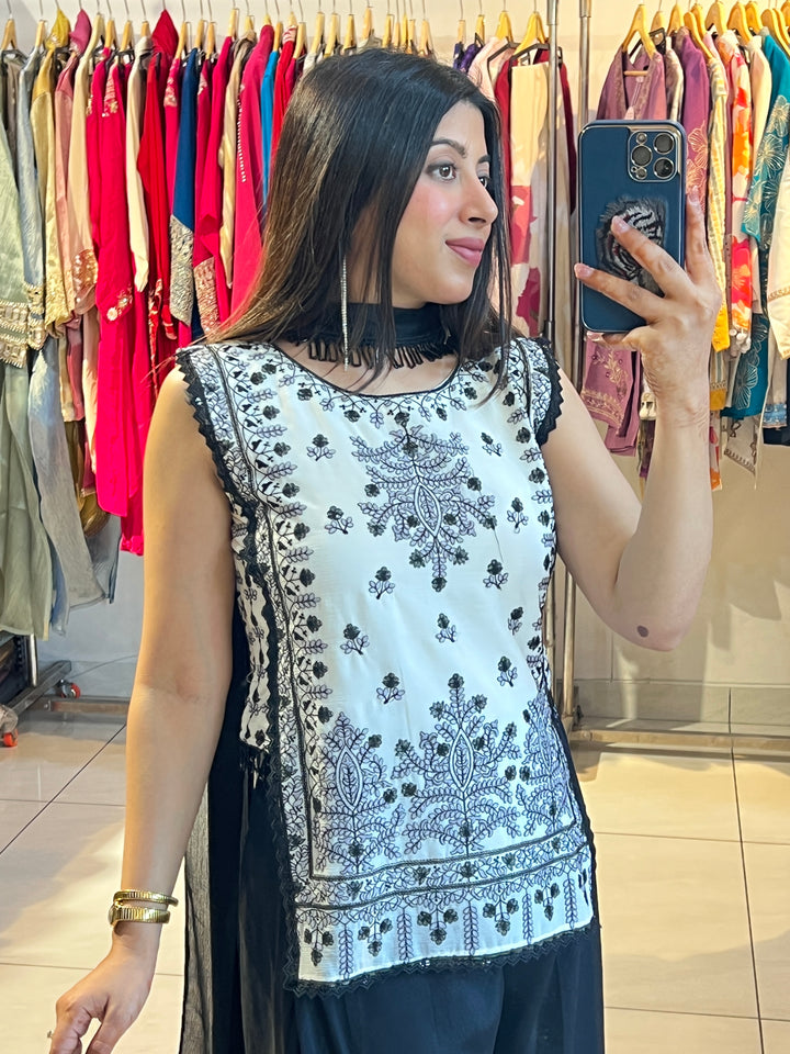 "HIYA"-3 PC INDO WESTERN  SET