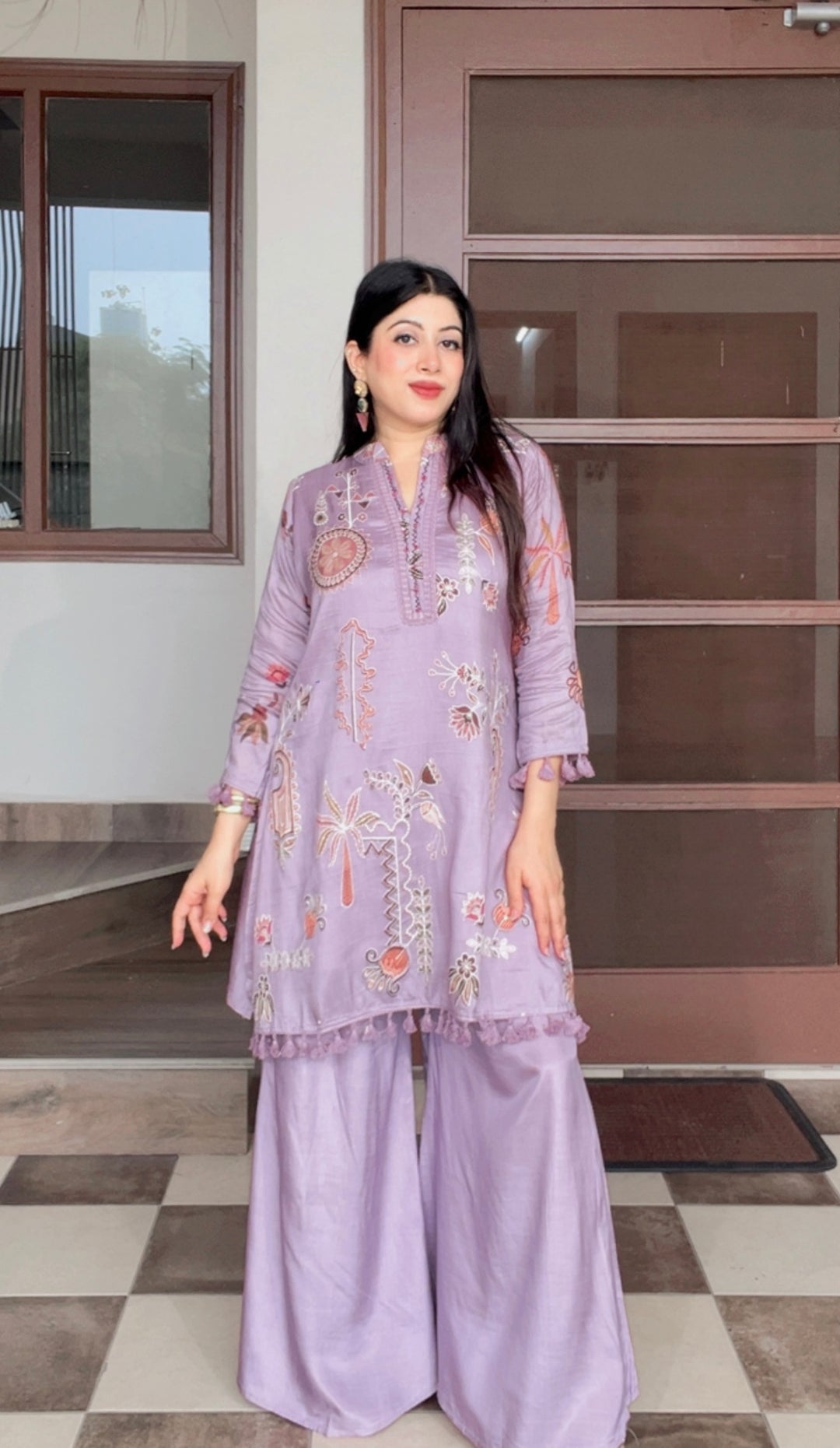 "jini"-festive two piece set