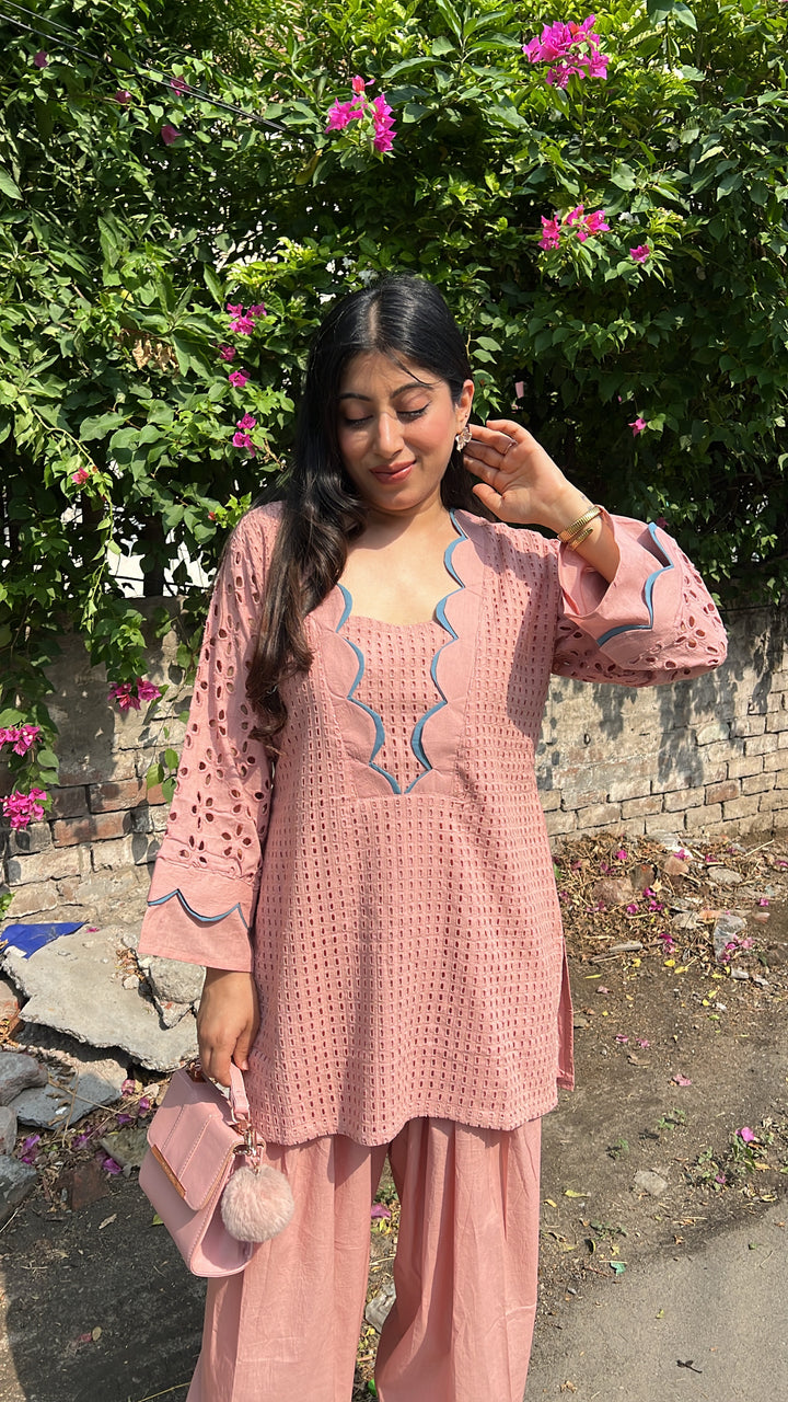 "NORA"-SCHIFFLI TWO PIECE SET