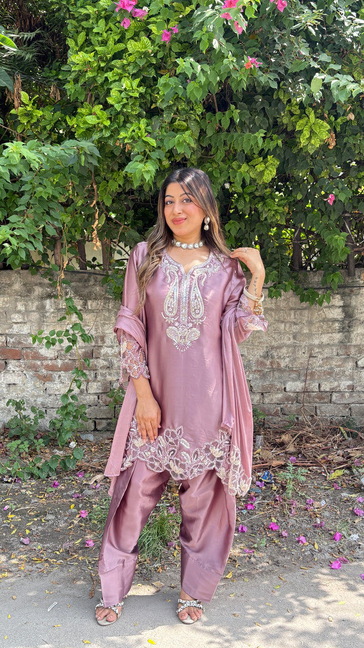 "Tahira"-festive Three Piece set