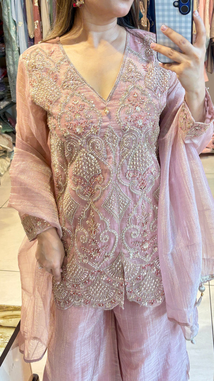 "maryam"-festive three piece set