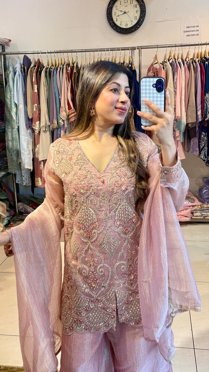 "maryam"-festive three piece set