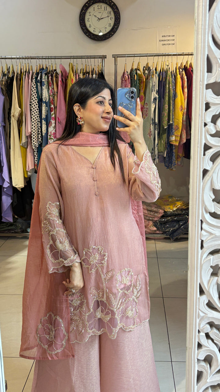 "MEGHA"-FLORAL FESTIVE SUIT