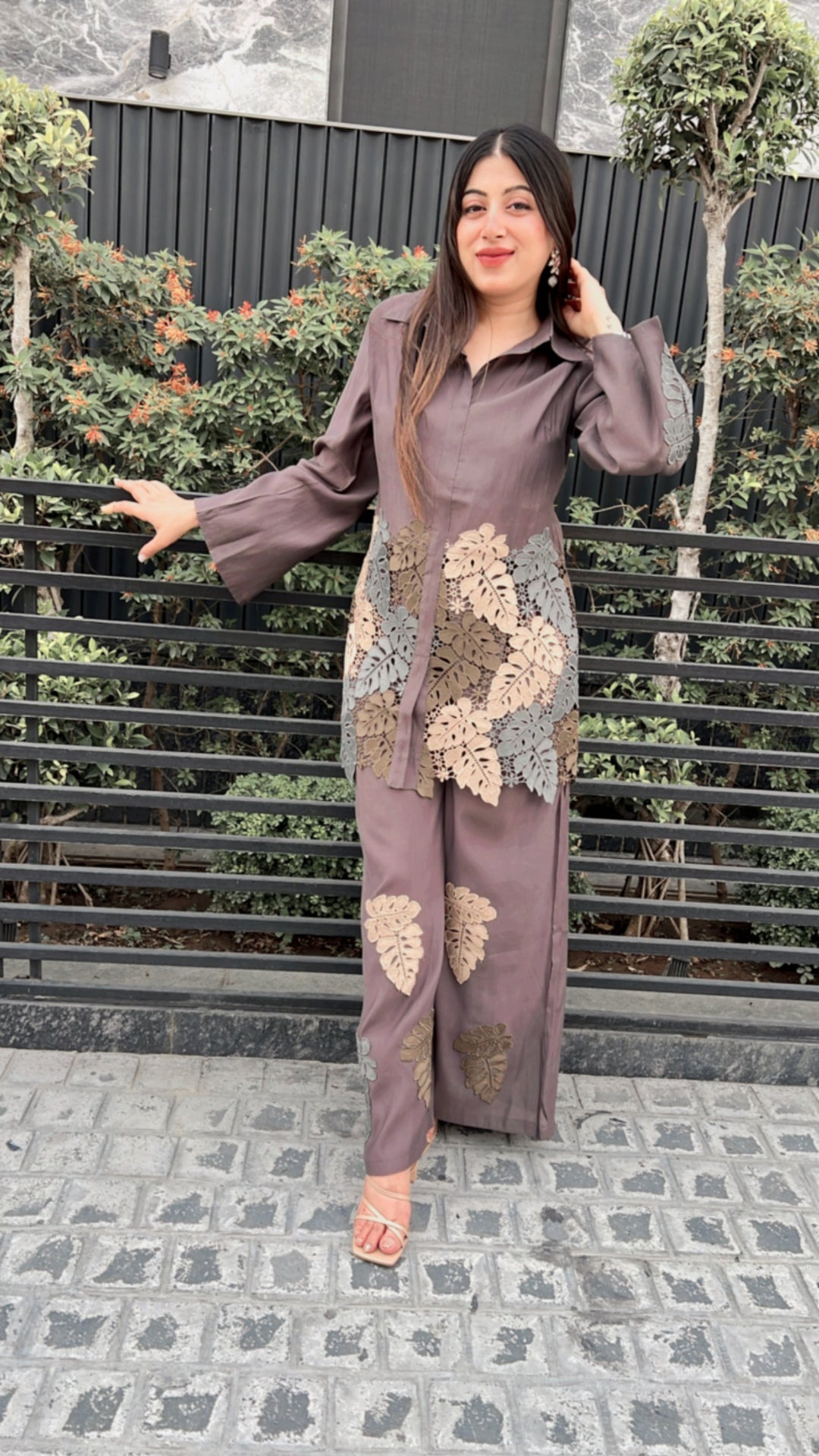 Crochet Detailing Co-Ord