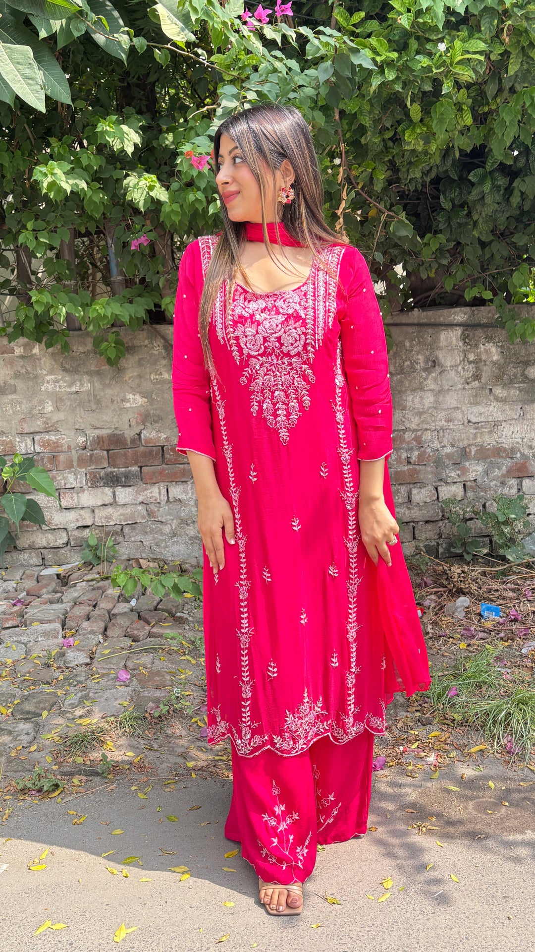 VIHANI-FESTIVE HANDWORK THREE PIECE SUIT SET