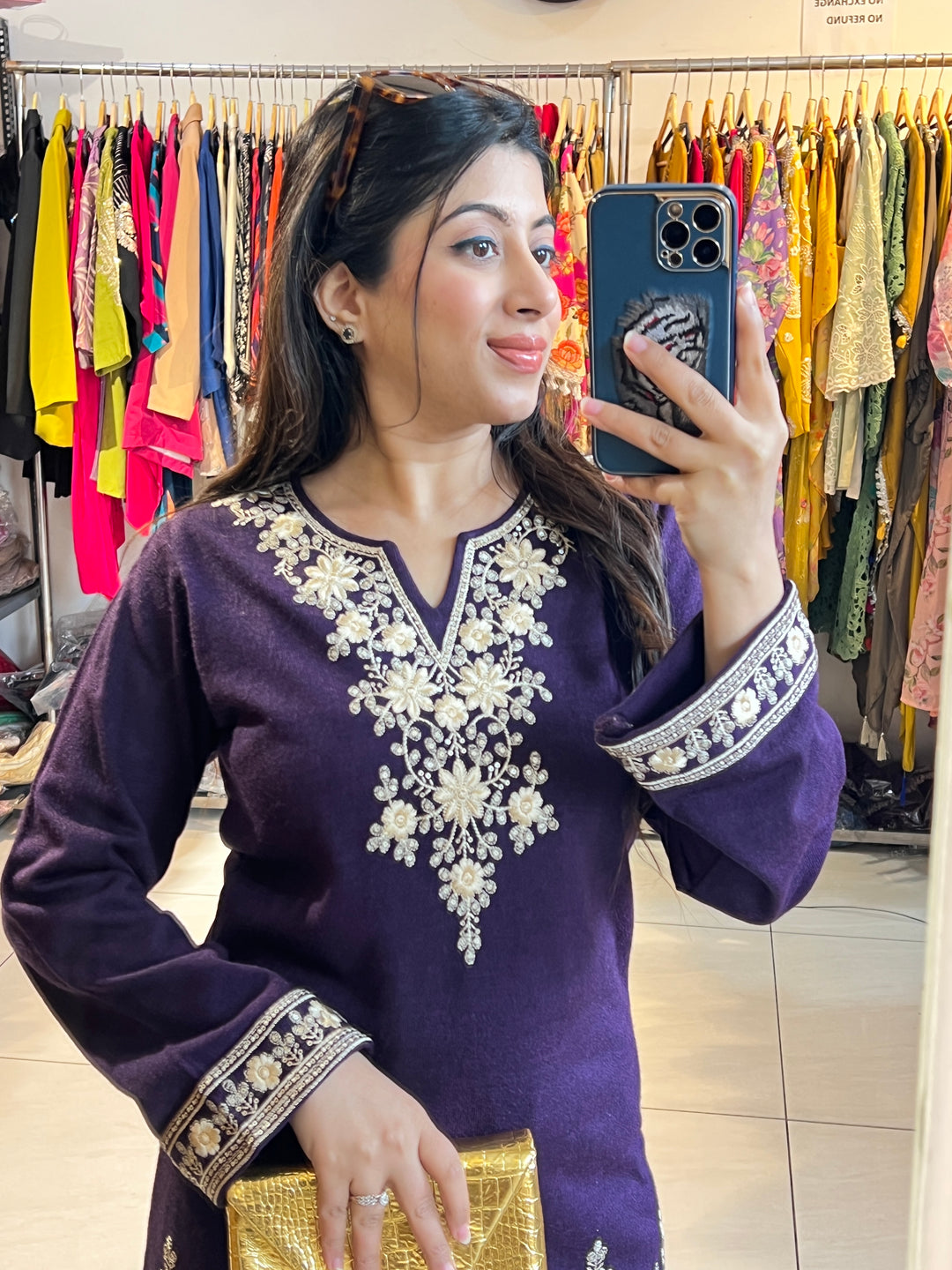 "SHARDA"-EMBROIDERY WINTER CO-ORD