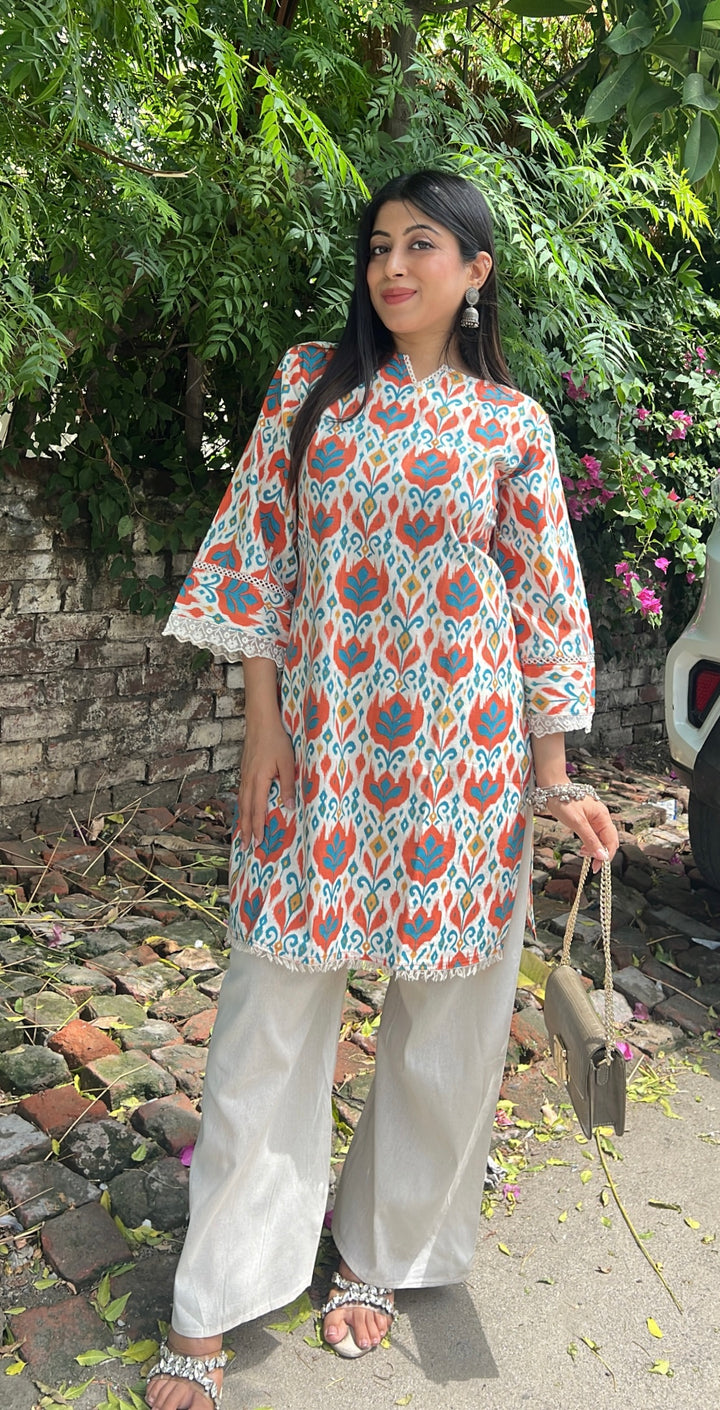 "jiva"-cotton two piece set