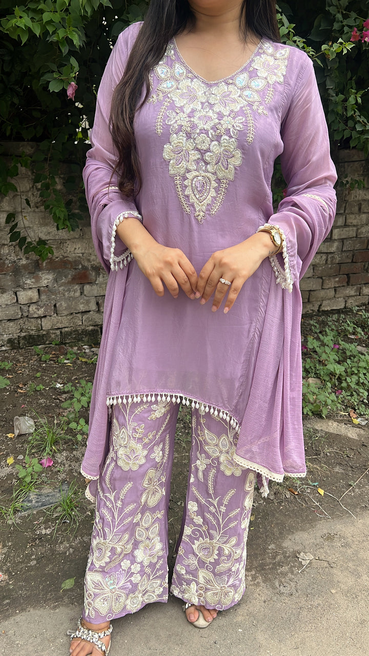 "AYESHA"-FESTIVE THREE PIECE SET