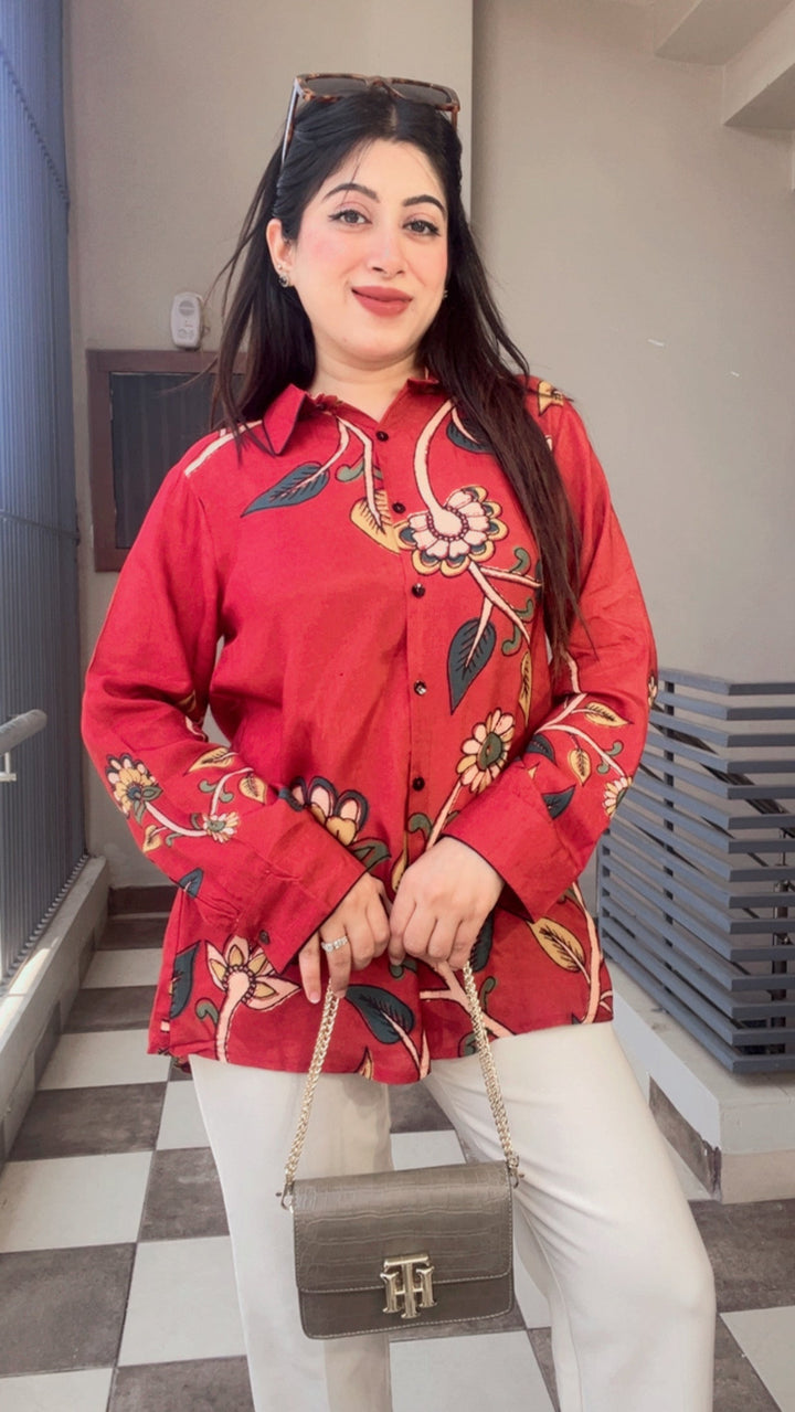 "Sal"-PRINTED SUMMER SHIRT