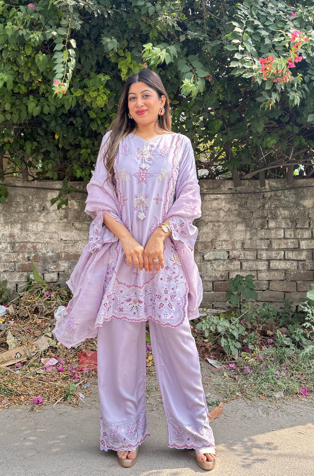 "Emira"-pakistani three piece set