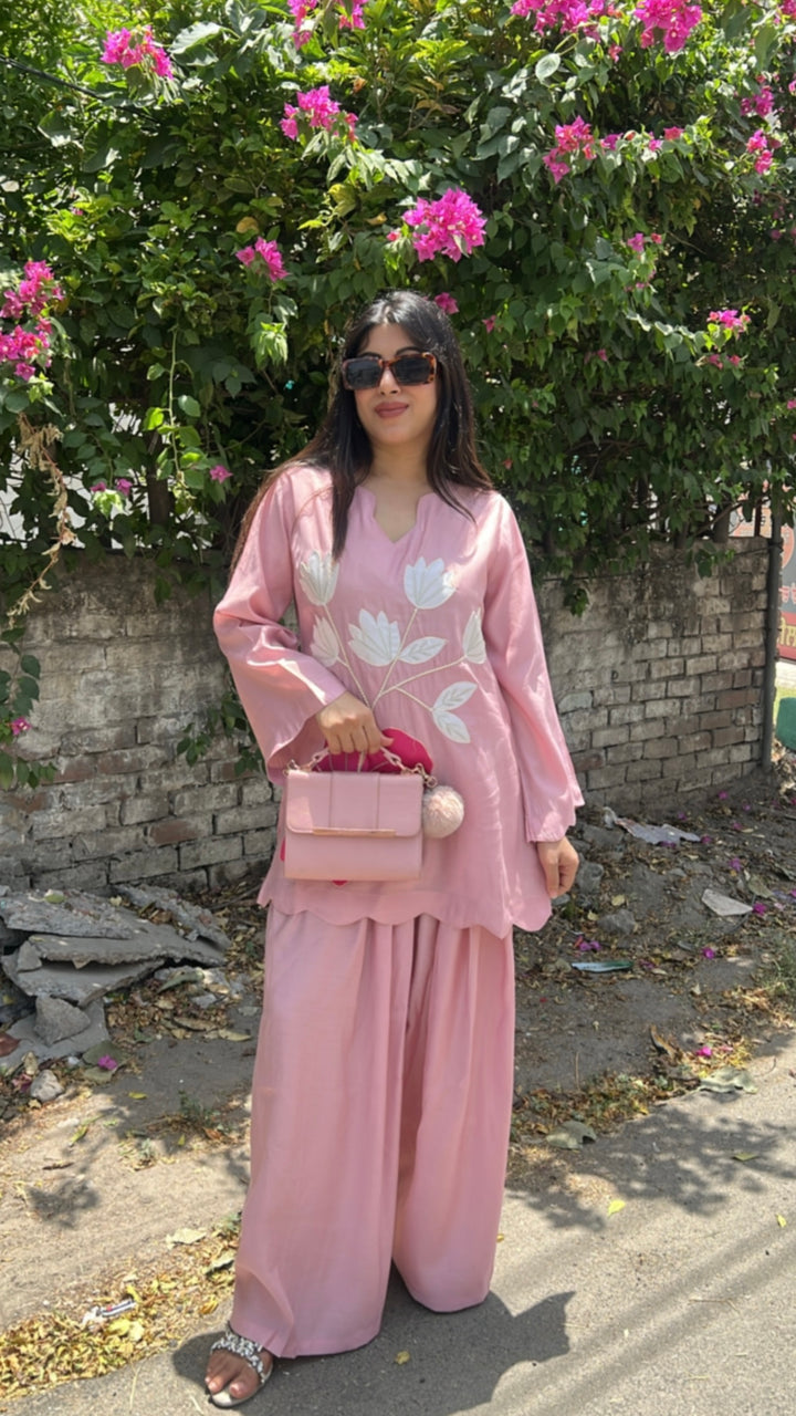 "LINA"-FLORAL SUMMER Farshi CO-ORD
