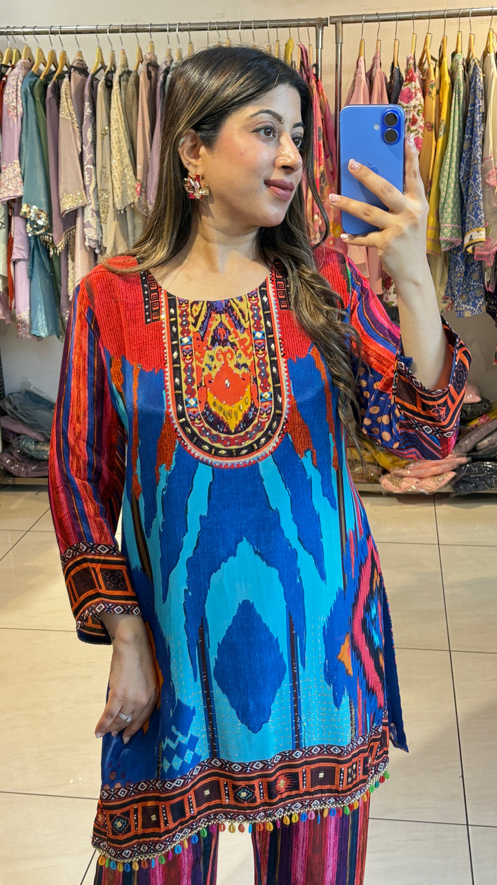 "fahima"-festive two piece set