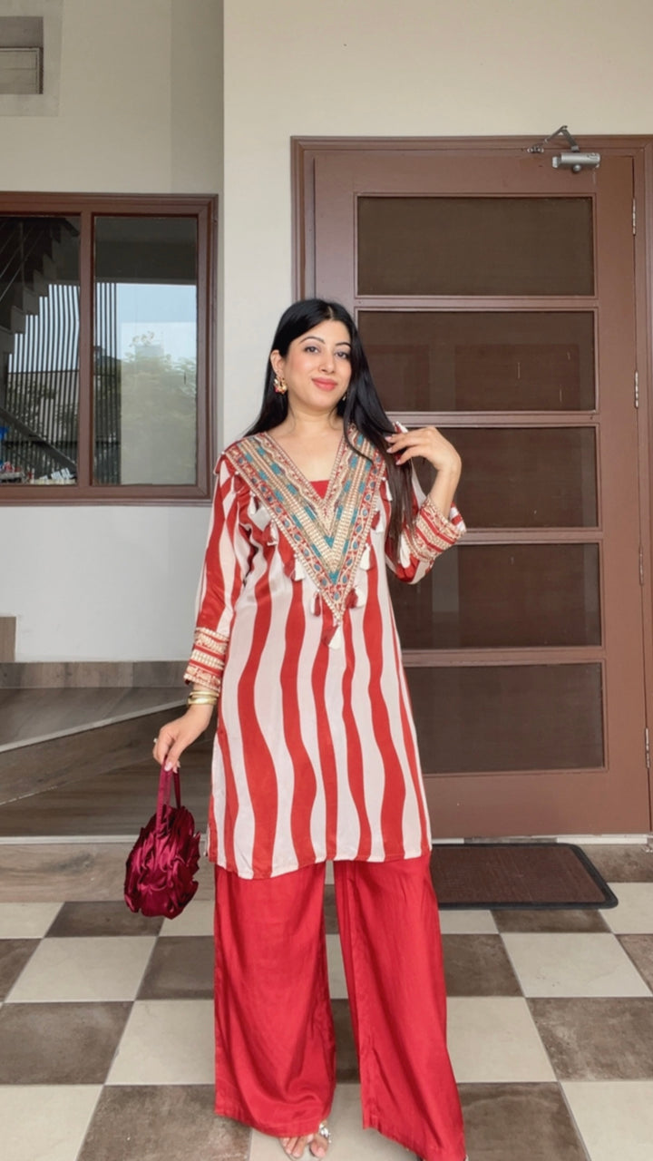 "DIVA"-TWO PIECE FESTIVE SET