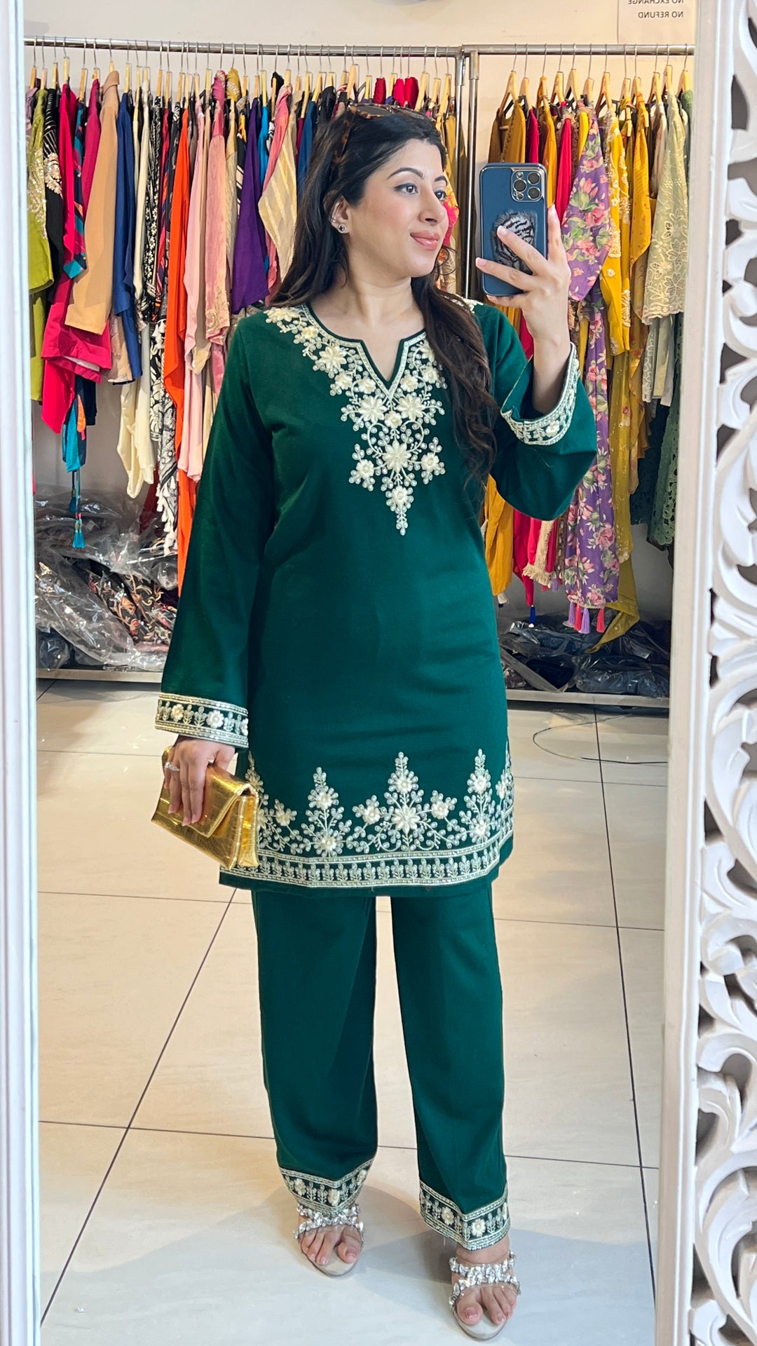 "SHARDA"-EMBROIDERY WINTER CO-ORD
