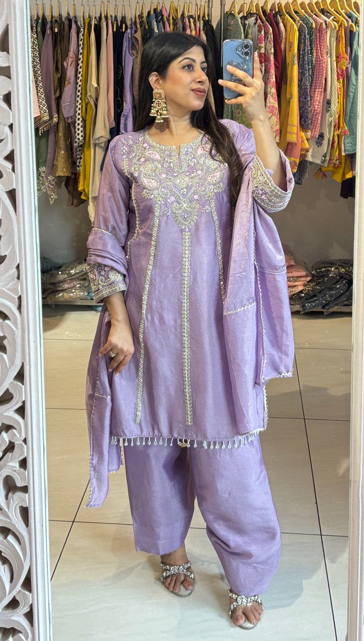 "URVI"-FESTIVE THREE PIECE SET