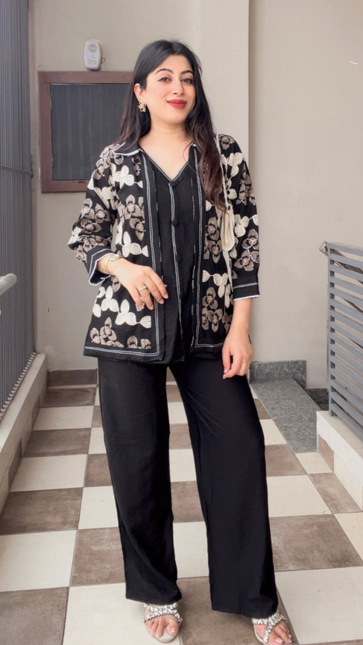 "JINI"-JACKET STYE CO-ORD