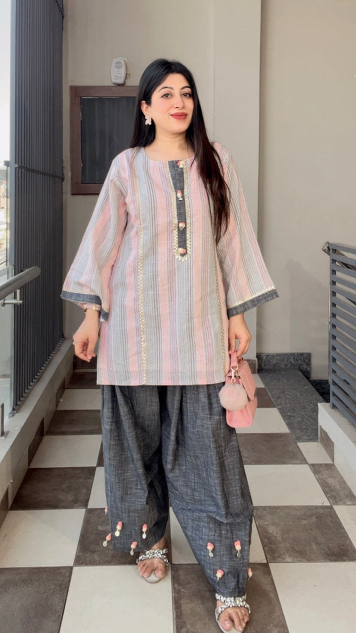 "SEZA"-FARSHI SALWAR CO-ORD