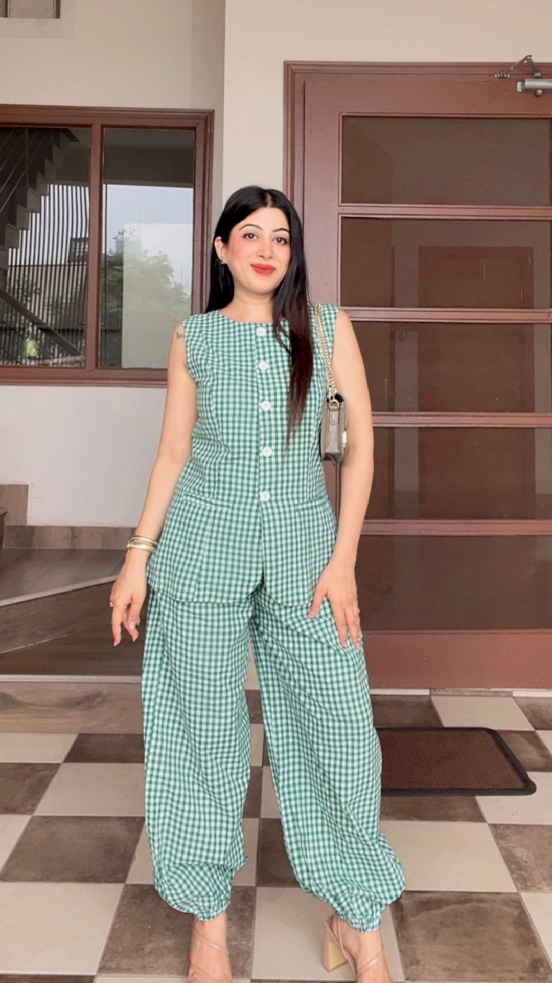 "STACY"-BALLOON PANTS CO-ORD