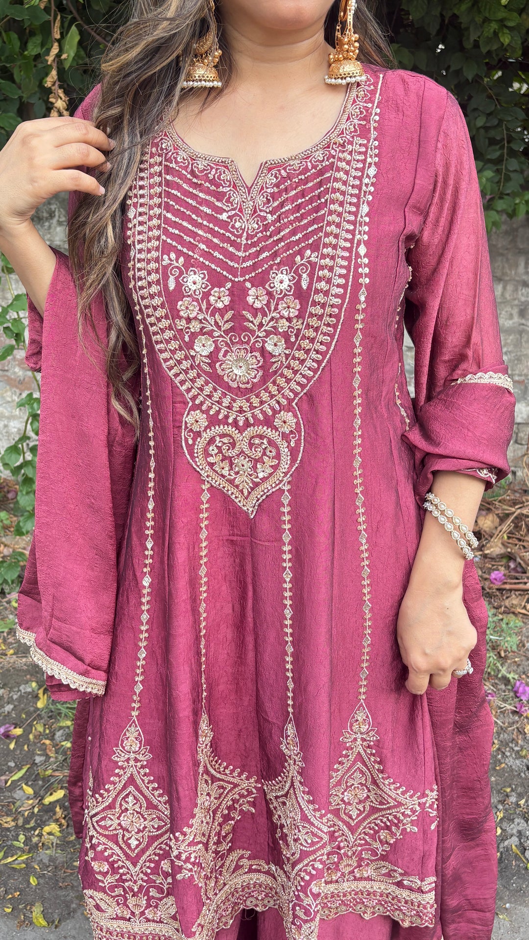 "Rabia"-festive Three Piece set