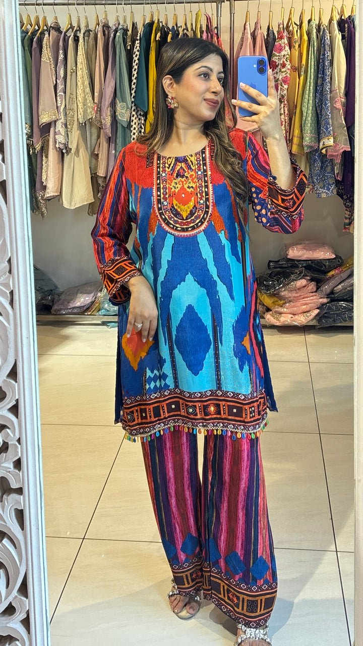 "fahima"-festive two piece set