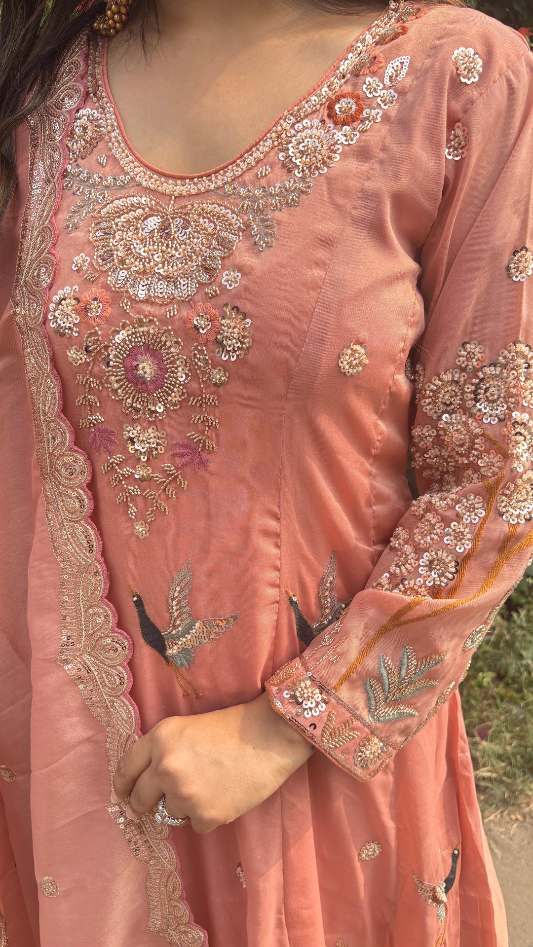 "Afsana"-festive Three Piece set
