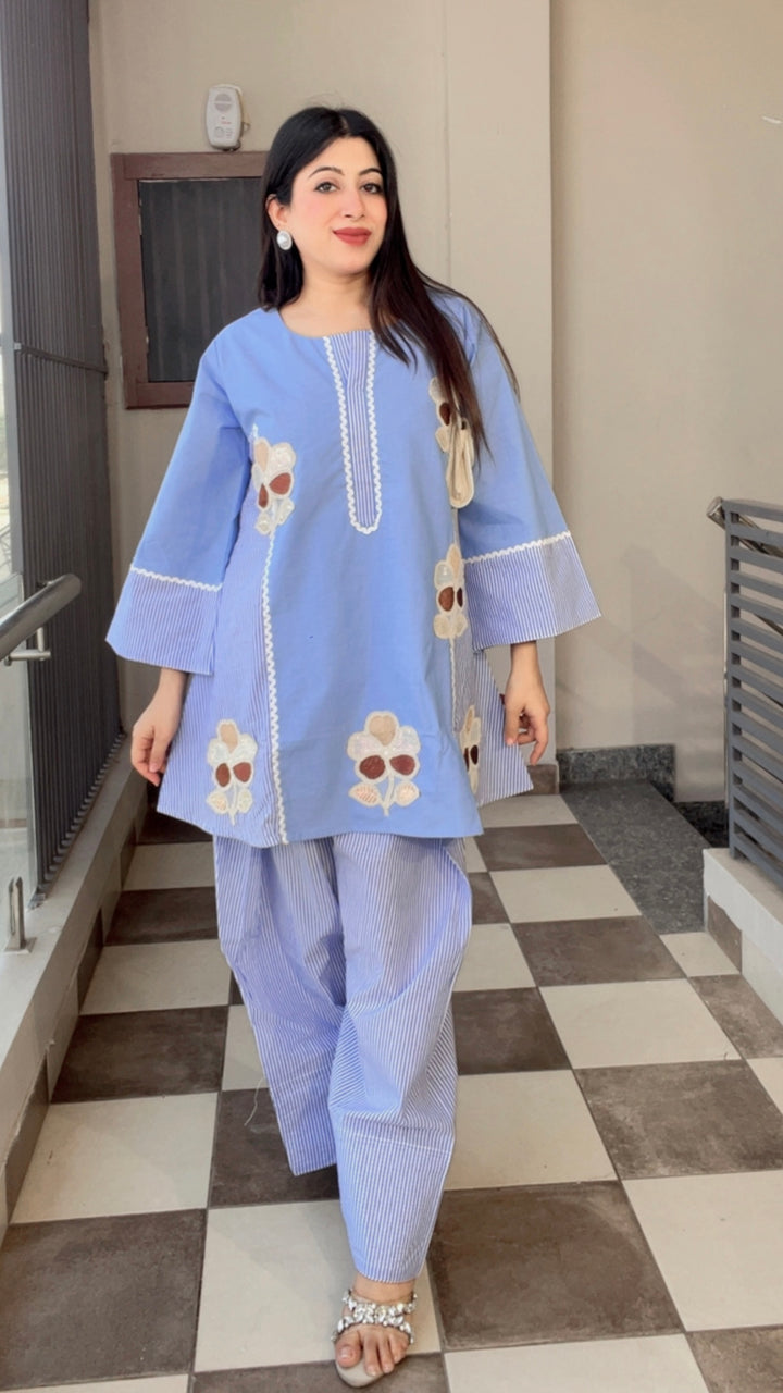 “Rene”-Farshi Salwar Co-Ord