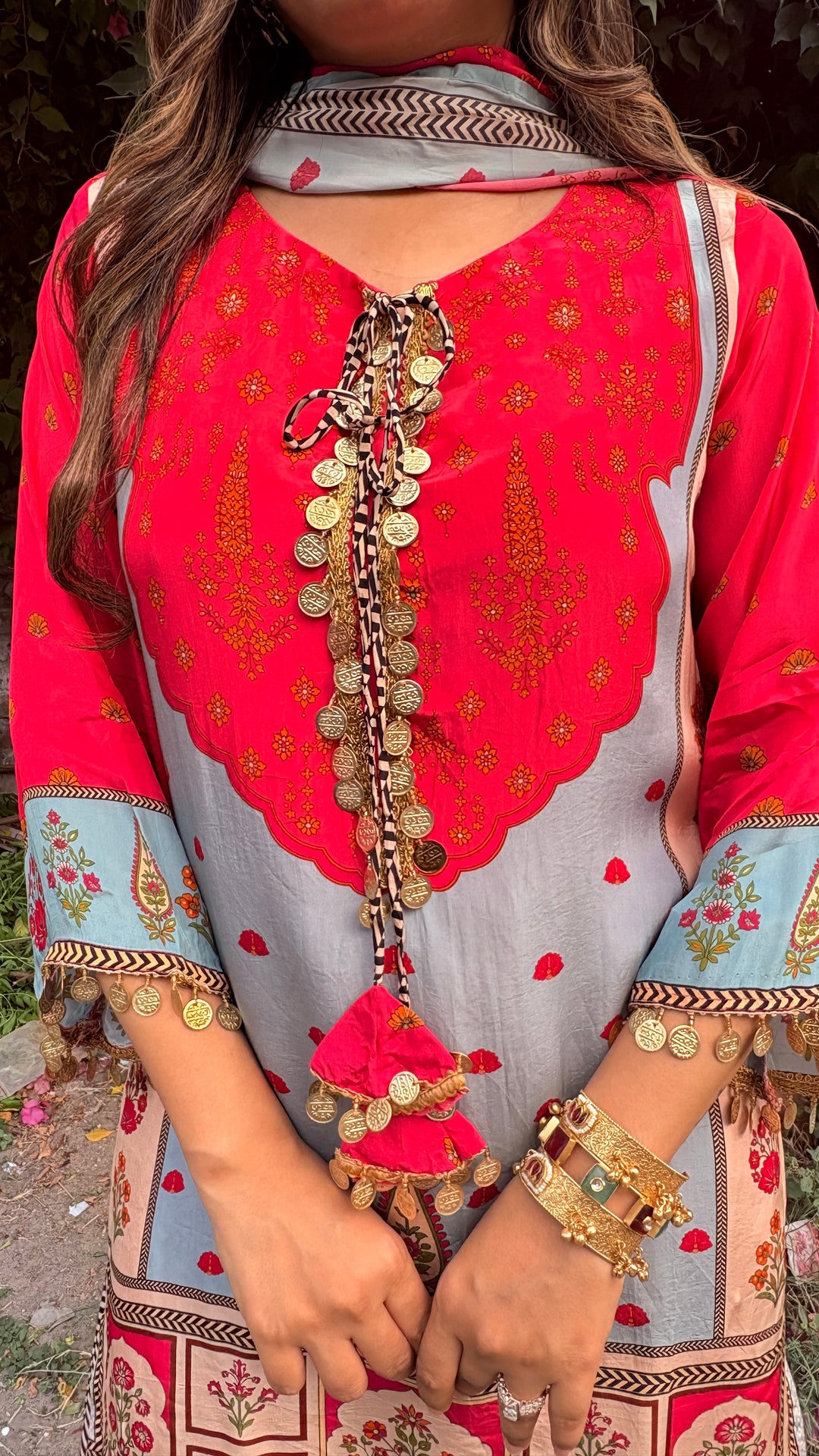 "Riffat"-festive THREE PIECE SUIT SET