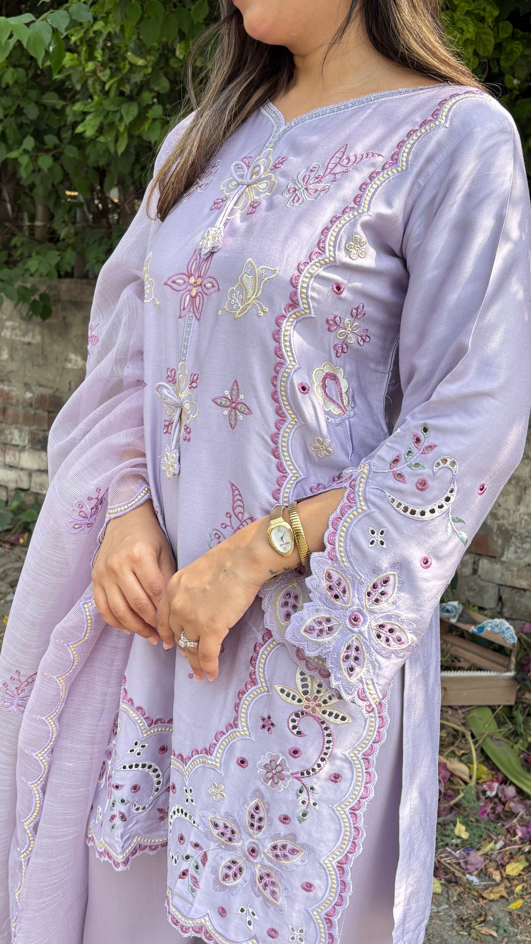 "Emira"-pakistani three piece set