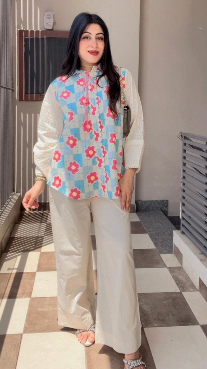 "jini"-summer floral co-ord