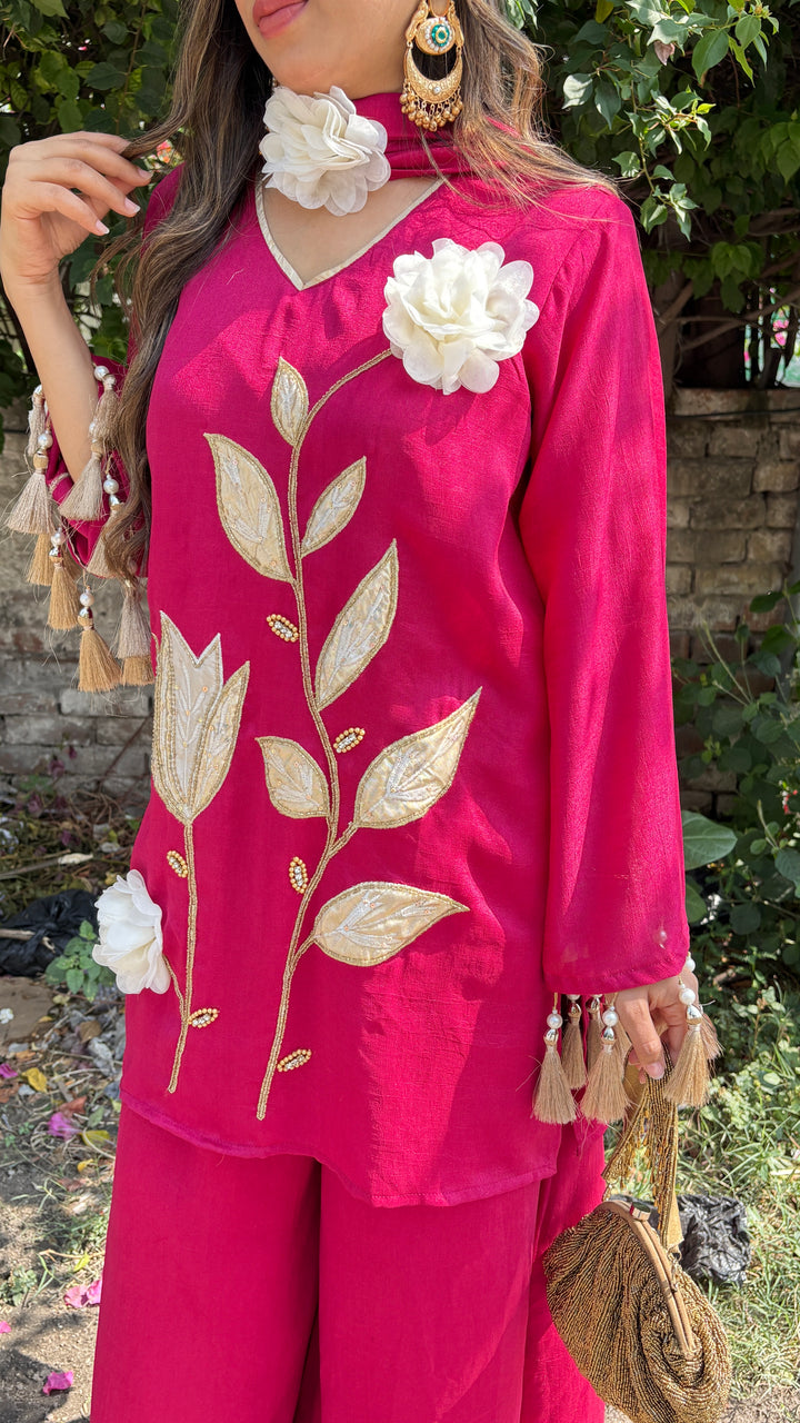 "Zyra"-festive THREE PIECE SUIT SET
