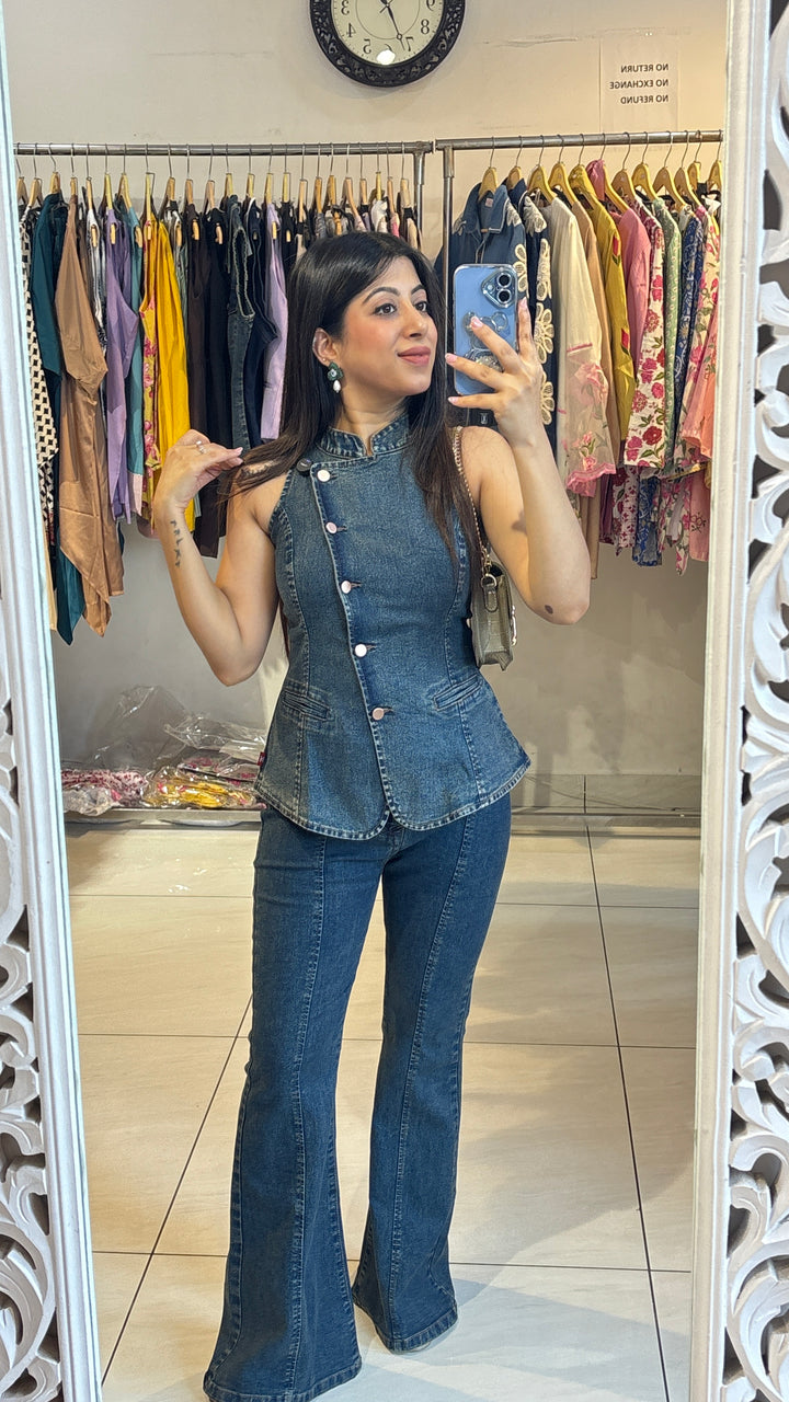 "LIZA"-DENIM CO-ORD
