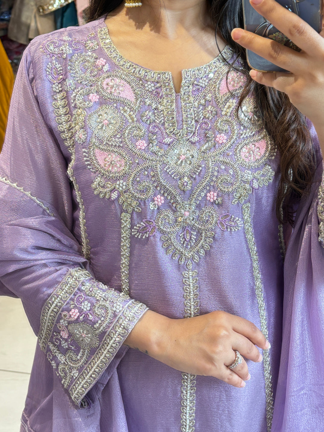 "URVI"-FESTIVE THREE PIECE SET