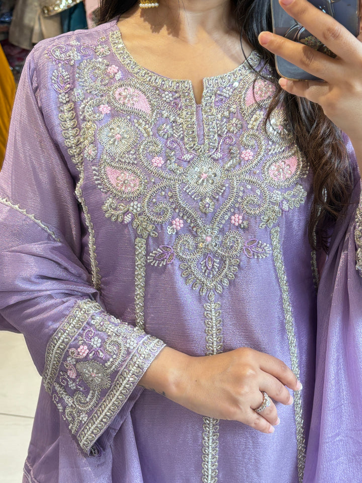 "URVI"-FESTIVE THREE PIECE SET