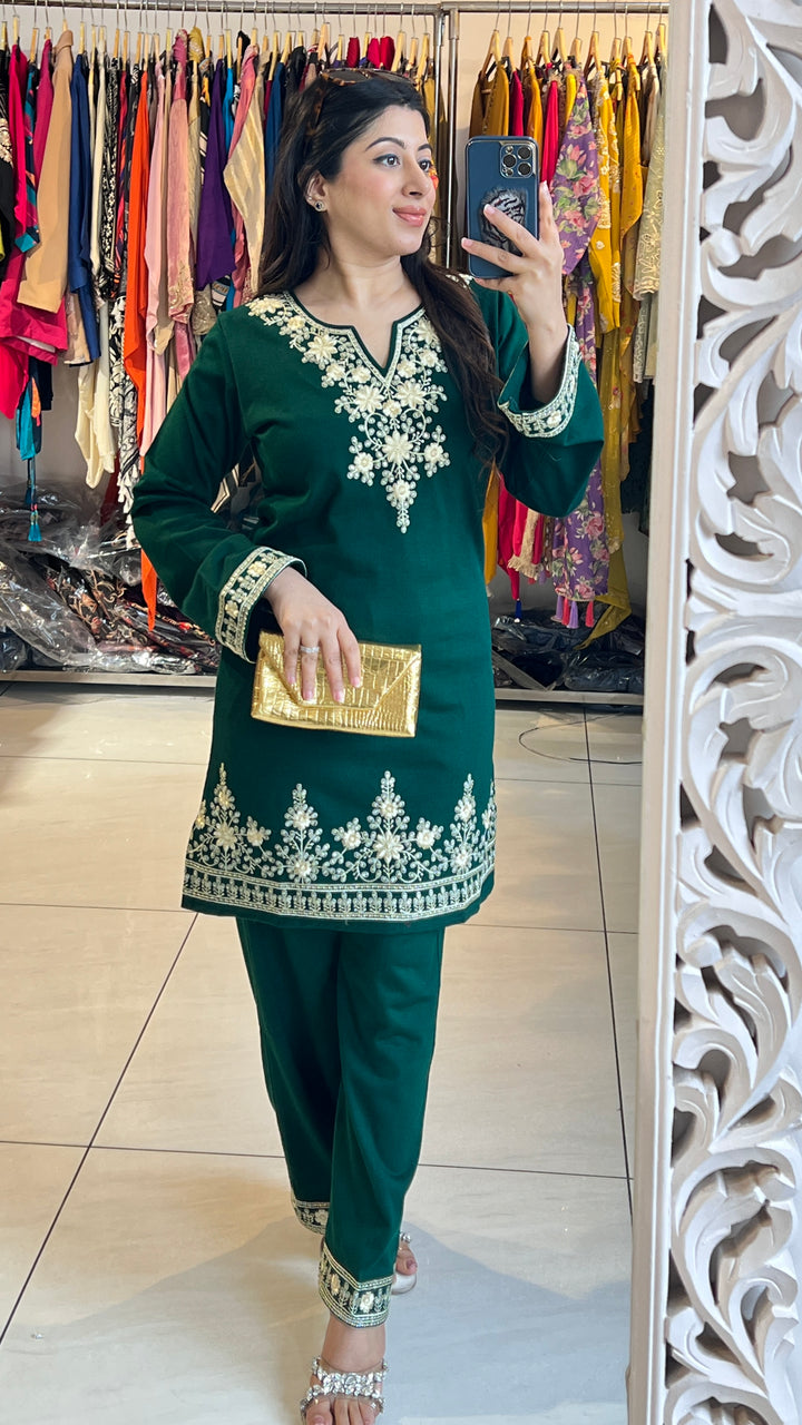 "SHARDA"-EMBROIDERY WINTER CO-ORD