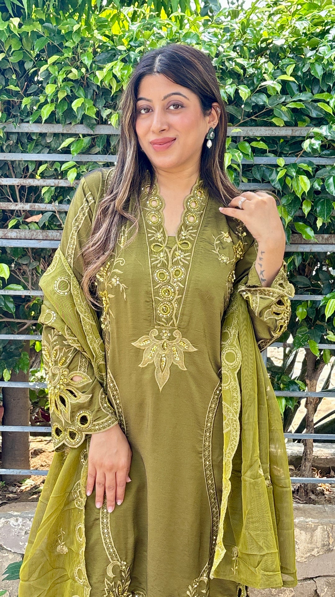 "nadia"-pakistani three piece set