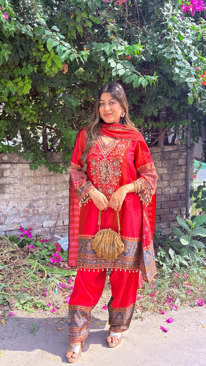 "Ruba"-festive THREE PIECE SUIT SET