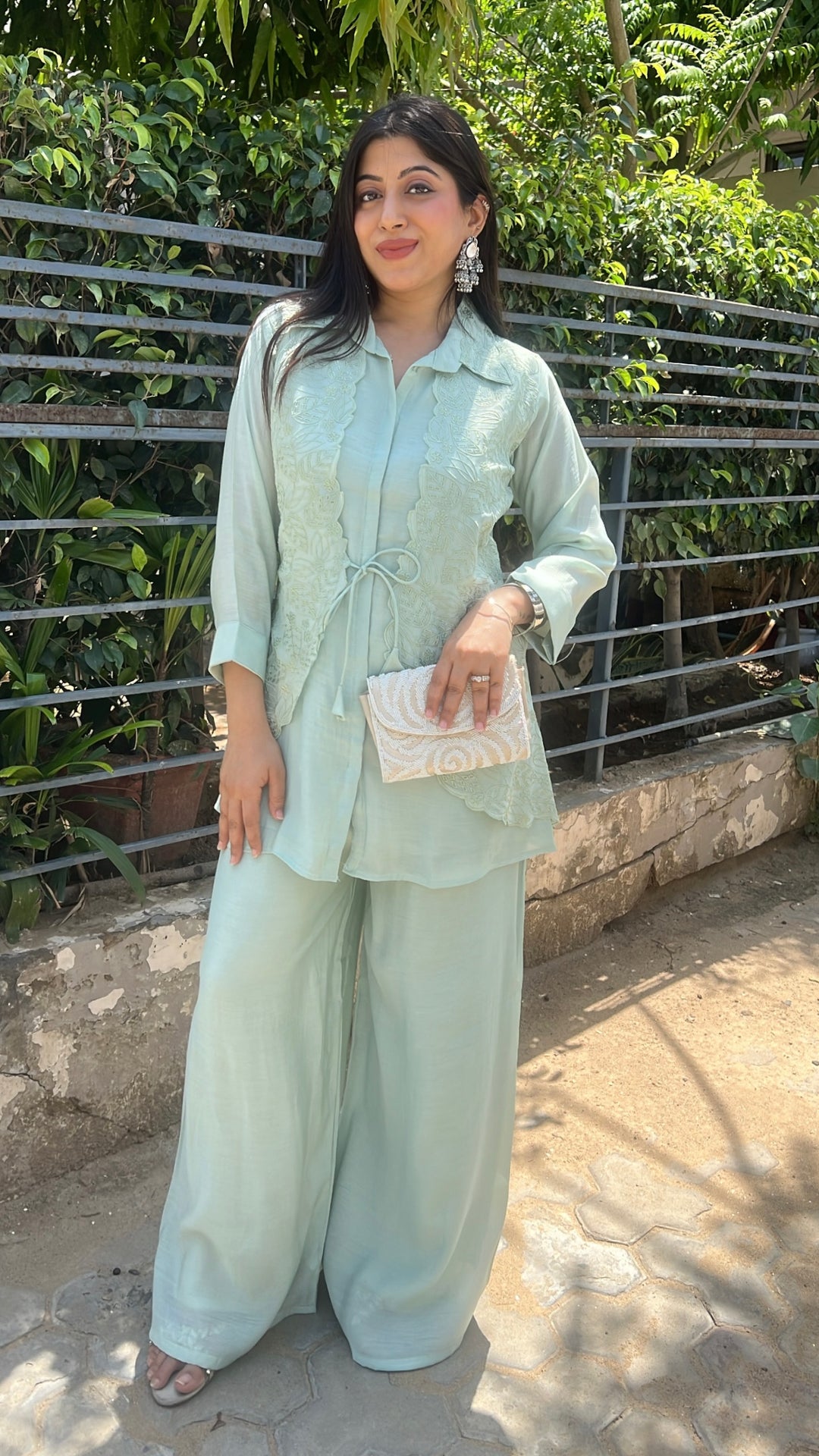 "LEVI"-PASTEL GREEN CO-ORD