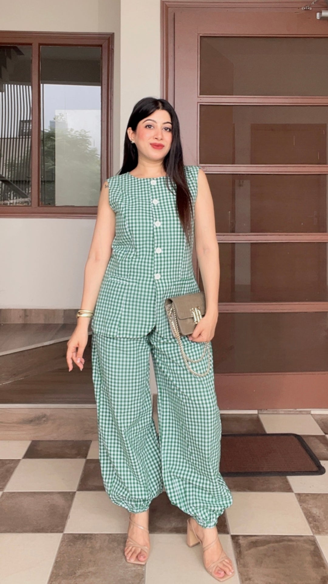 "STACY"-BALLOON PANTS CO-ORD