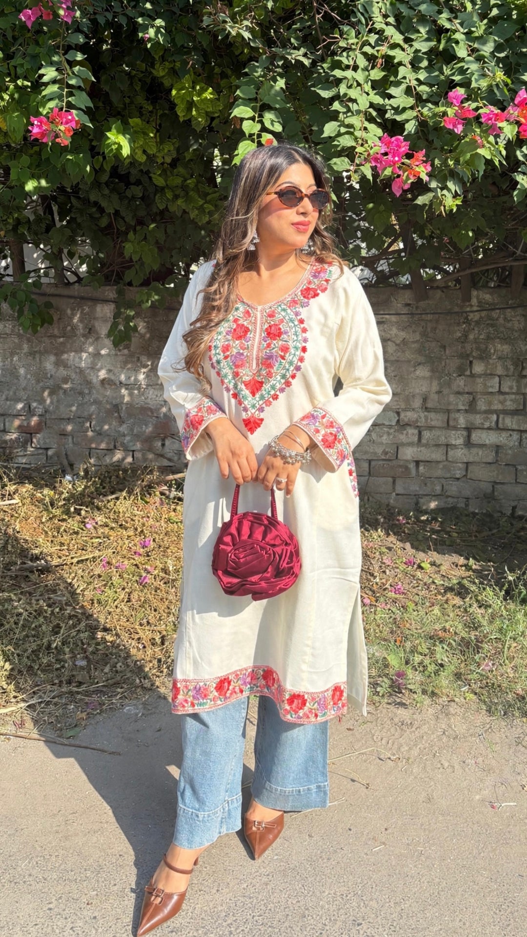 "Rubaida"-KASHMIRI Pheran KURTI