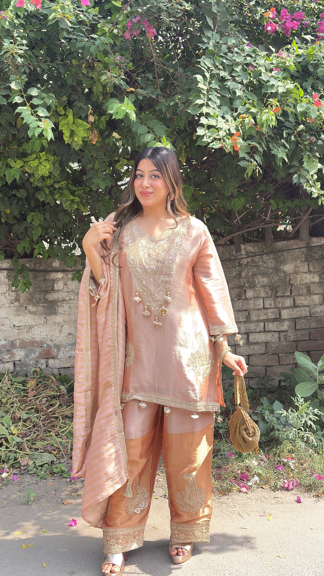"Hadiqa"-festive THREE PIECE SUIT SET