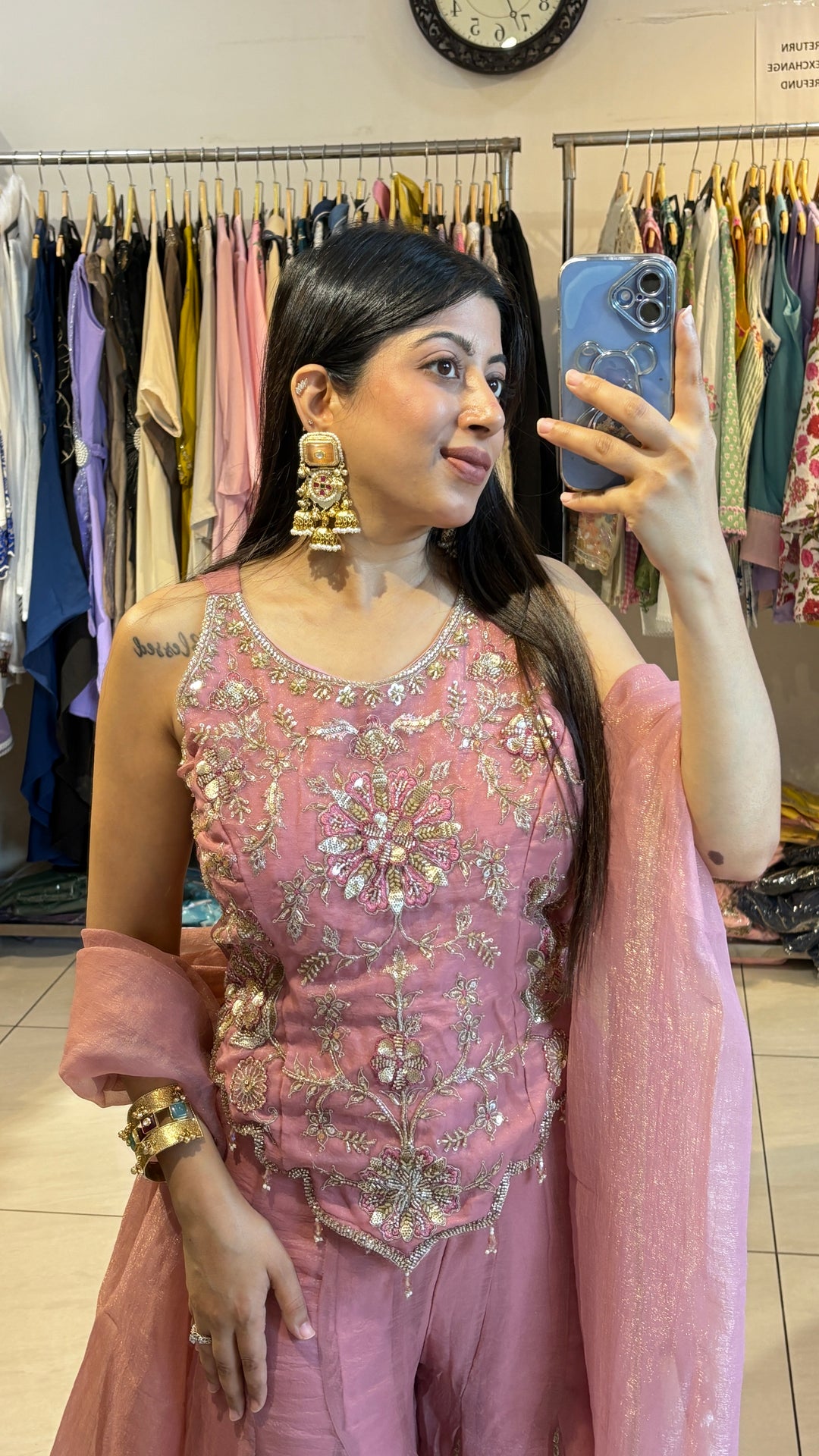 "RUKSAT"-THREE PIECE FESTIVE SET