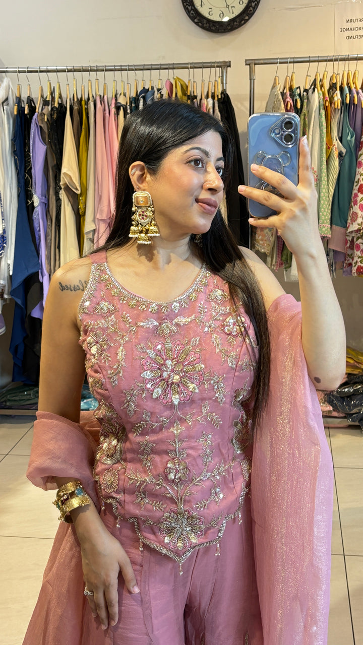 "RUKSAT"-THREE PIECE FESTIVE SET