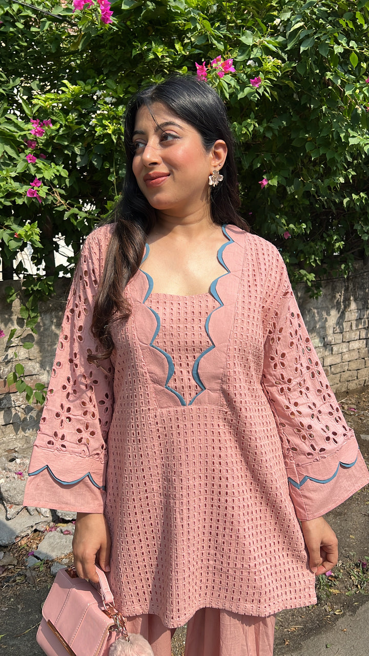 "NORA"-SCHIFFLI TWO PIECE SET